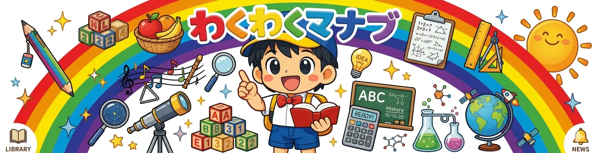 わくわくマナブのまなぶくんトップページ